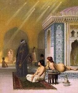 unknow artist Arab or Arabic people and life. Orientalism oil paintings  327